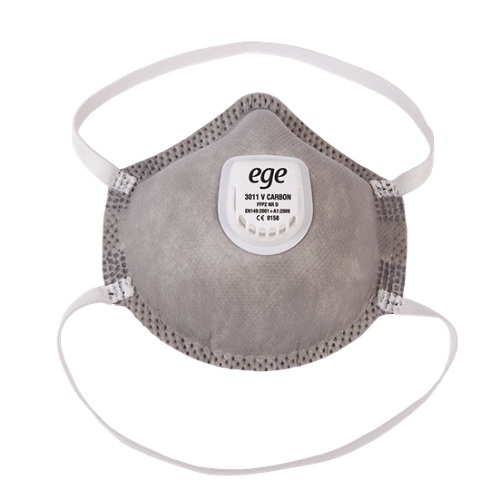 Ege 3011 V FFP2 NR D Aktif Karbonlu Ventilli Maske