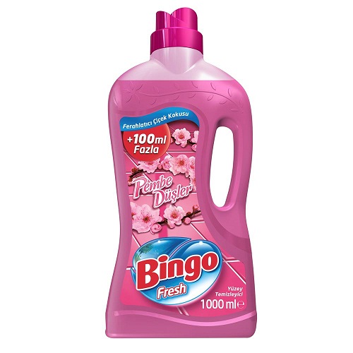 Bingo Fresh Yzey Temizleyici Pembe Dler 1 Lt