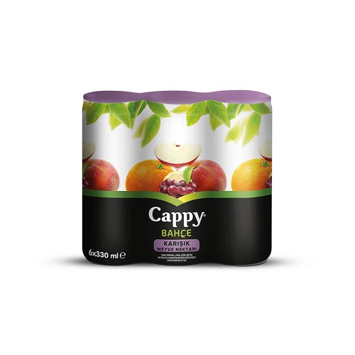 Cappy Meyve Suyu 330 Ml Kutu 6 lı Paket