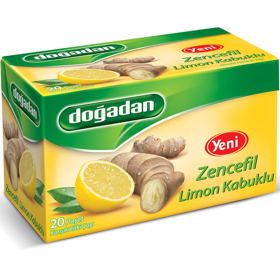 Doadan Bitki ay 20 li Paket (Zencefil Limon Kabuklu)