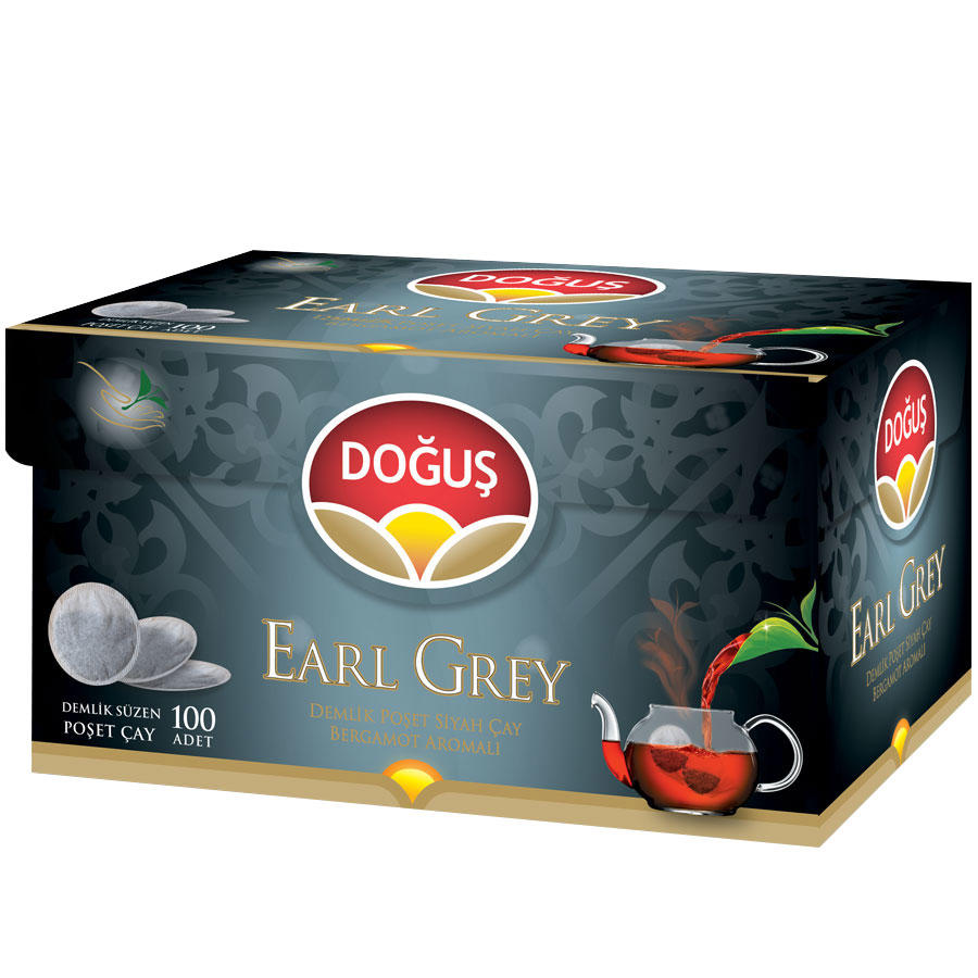 Doğuş Earl Grey Demlik Poşet Çay 100 Adet