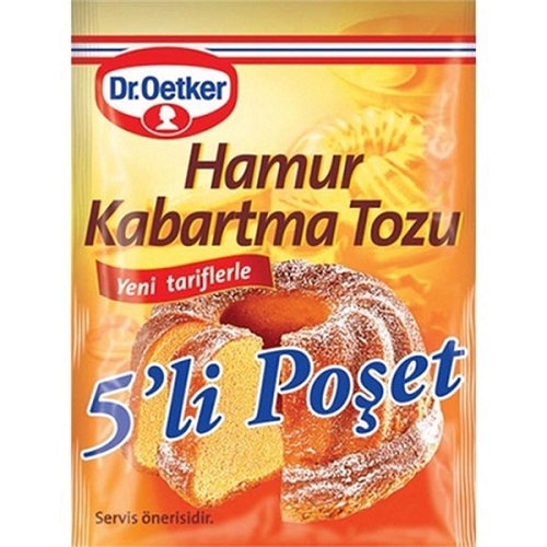 Dr. Oetker Hamur Kabartma Tozu 5x10 Gr