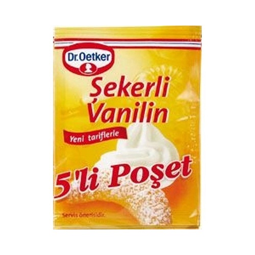 Dr. Oetker ekerli Vanilin 5x5 Gr