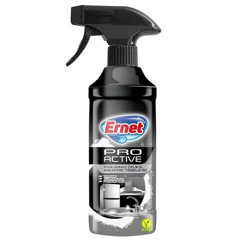 Ernet Paslanmaz elik Yzey ve Ankastre Temizleyici 435 Ml