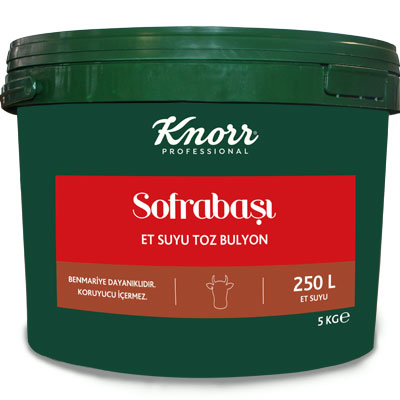 Knorr Sofraba Et Suyu Bulyon 5 Kg