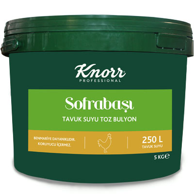 Knorr Sofraba Tavuk Suyu Bulyon 5 Kg