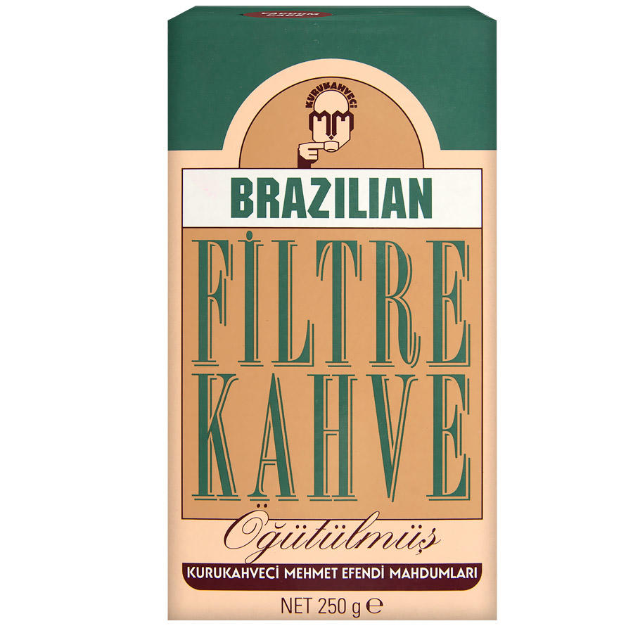 Kurukahveci Mehmet Efendi Brazilian Filtre Kahve 250 Gr