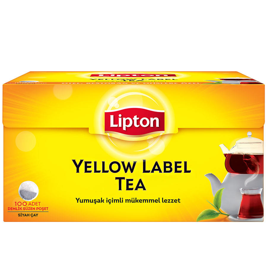 Lipton Yellow Label Demlik Poet ay 100 Adet