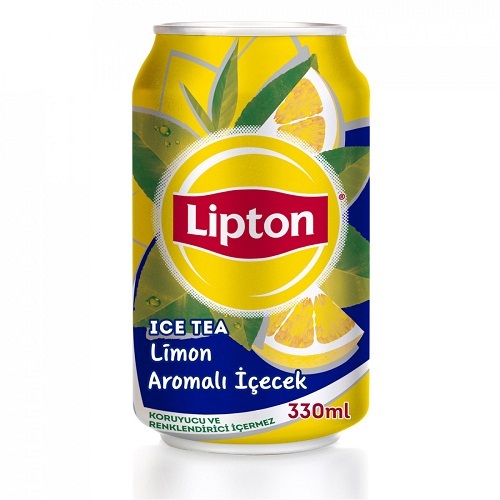 Lipton Ice Tea Limon Aromalı 330 Ml Kutu 24 lü Paket