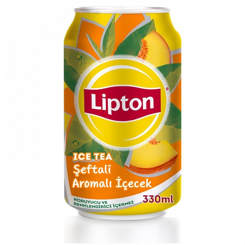 Lipton Ice Tea Şeftali Aromalı 330 Ml Kutu 24 lü Paket