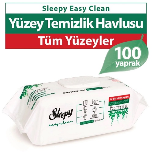 Sleepy Yzey Temizlik Havlusu (100 l Paket)