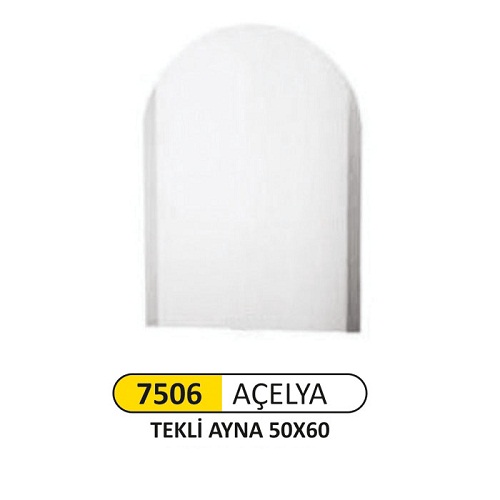 Ar Metal Tekli Ayna 50x60 Cm Aelya