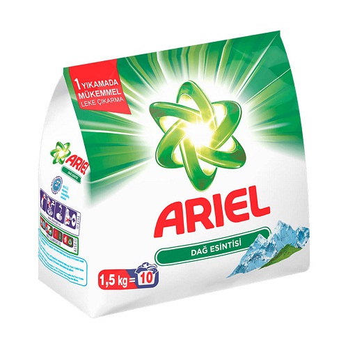 Ariel Toz Çamaşır Deterjanı 1,5 Kg Beyazlar İçin
