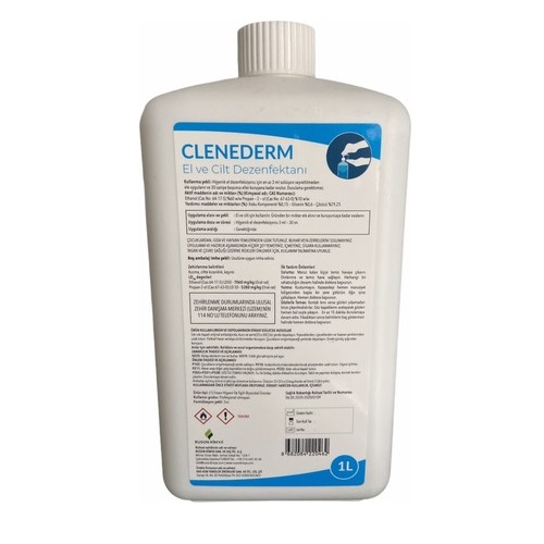 Clenederm El ve Cilt Dezenfektan 1 Lt