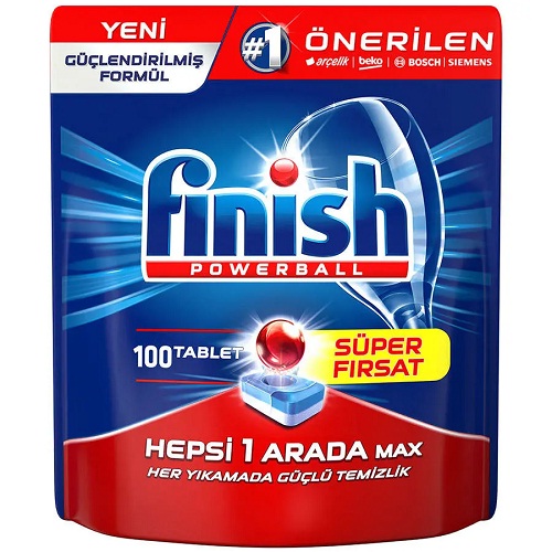 Finish Hepsi Bir Arada Bulak Makinesi Tableti (Adet)